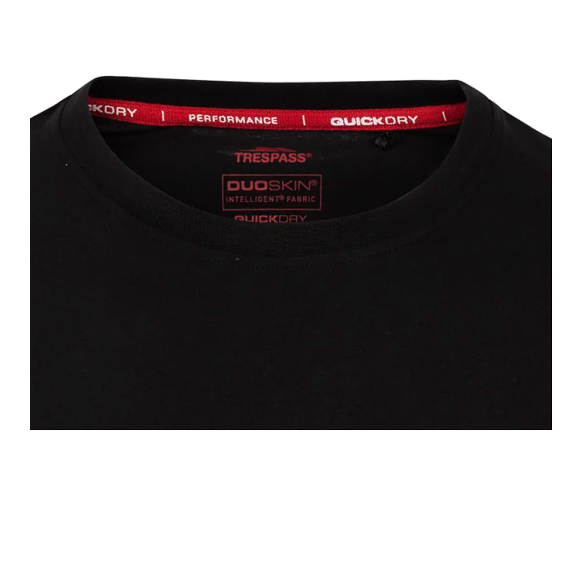 Tshirt Manches Longues MACLEY Homme (Noir) 4/5