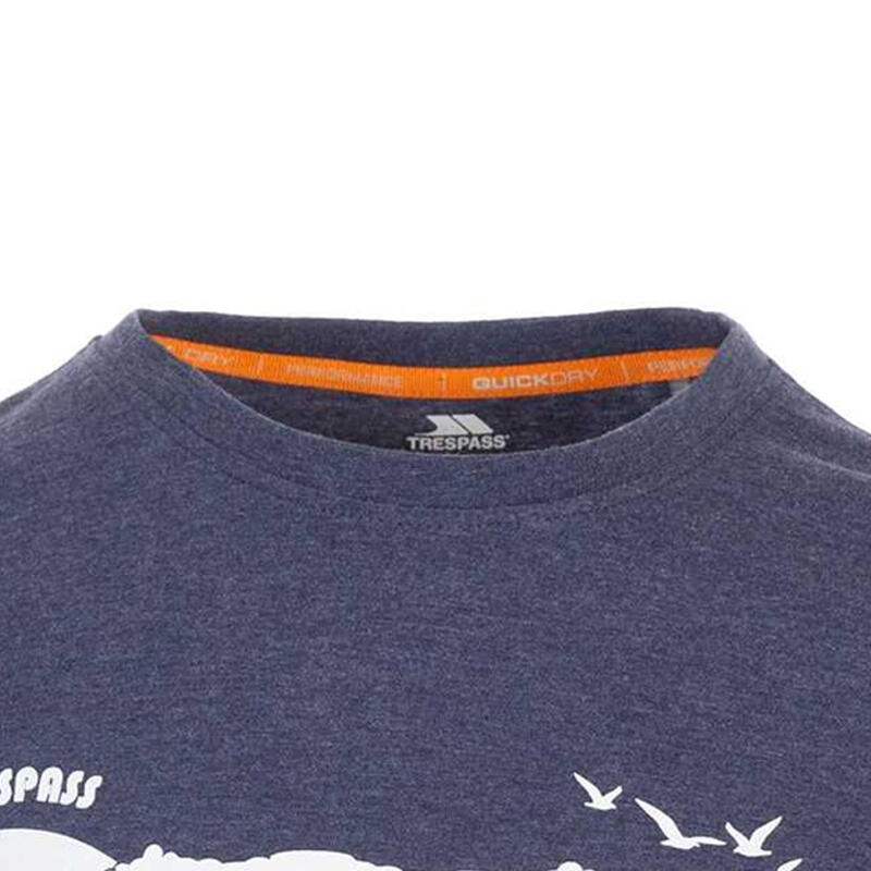 Tricou Drumeții În Natură Trespass Lakehouse Bărbați