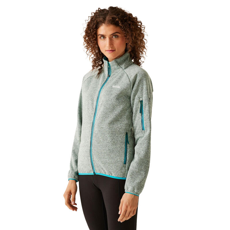 Veste Polaire RAVENHILL Femme (Turquoise Délavé / Bleu Tahoe)