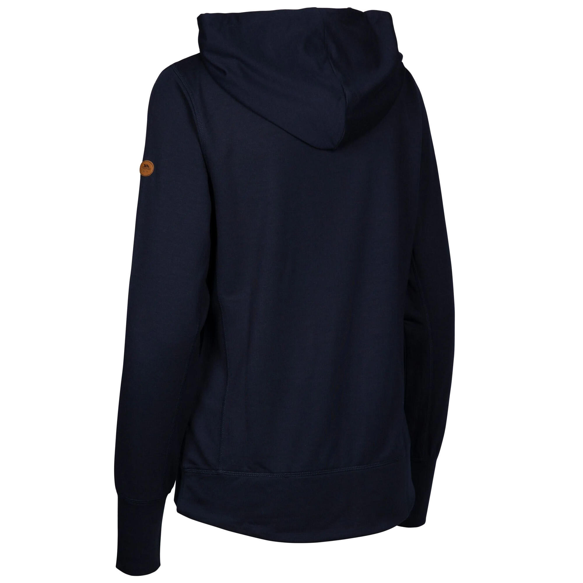 Sudadera Zia para Mujer Marino Jaspeada 2/5