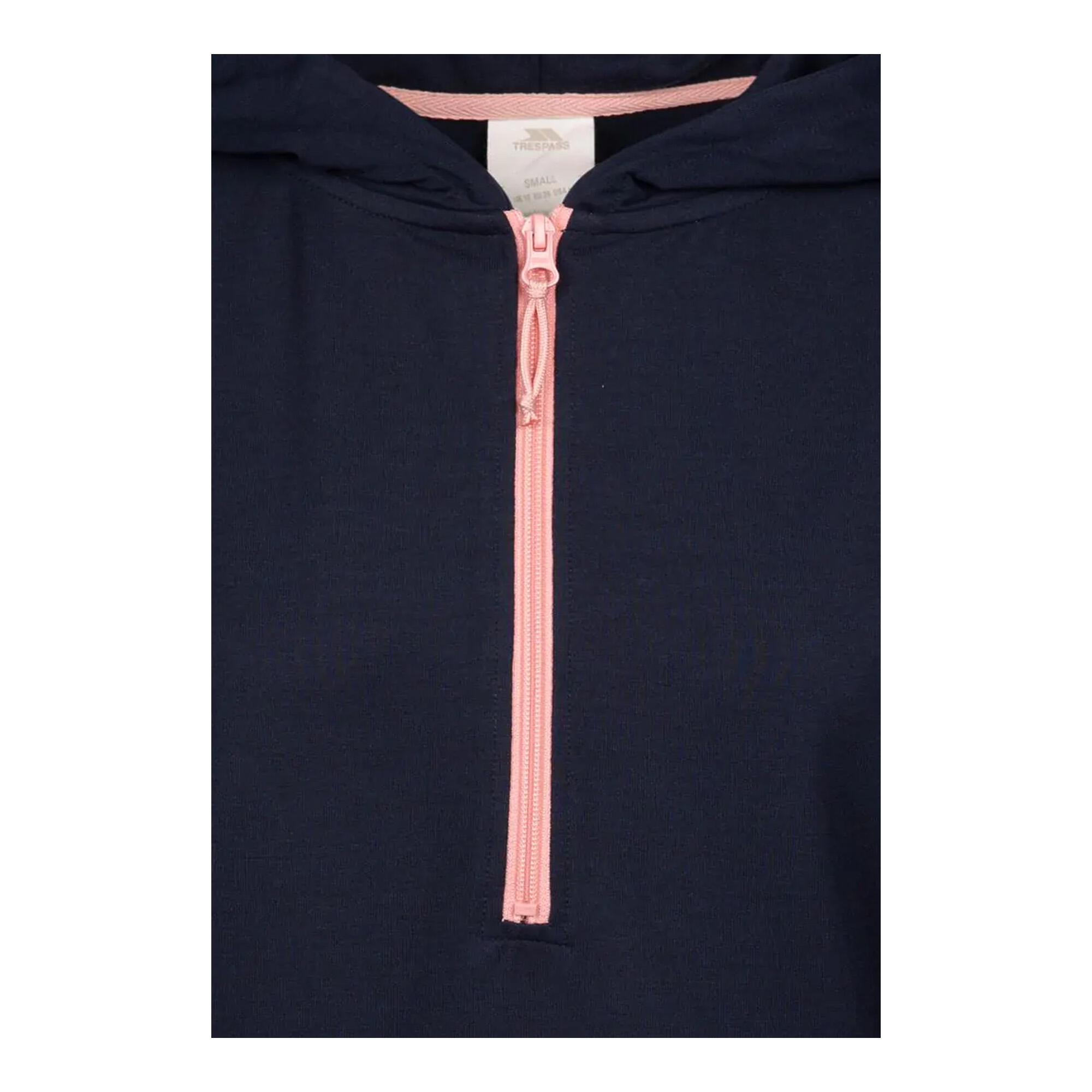 Sudadera Zia para Mujer Marino Jaspeada 4/5