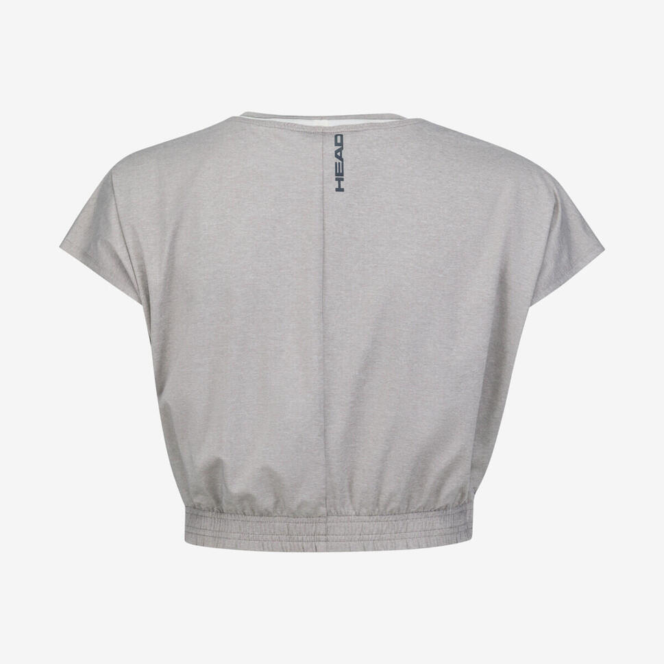 Koszulka z krótkim rękawem damska PADEL Crop Top