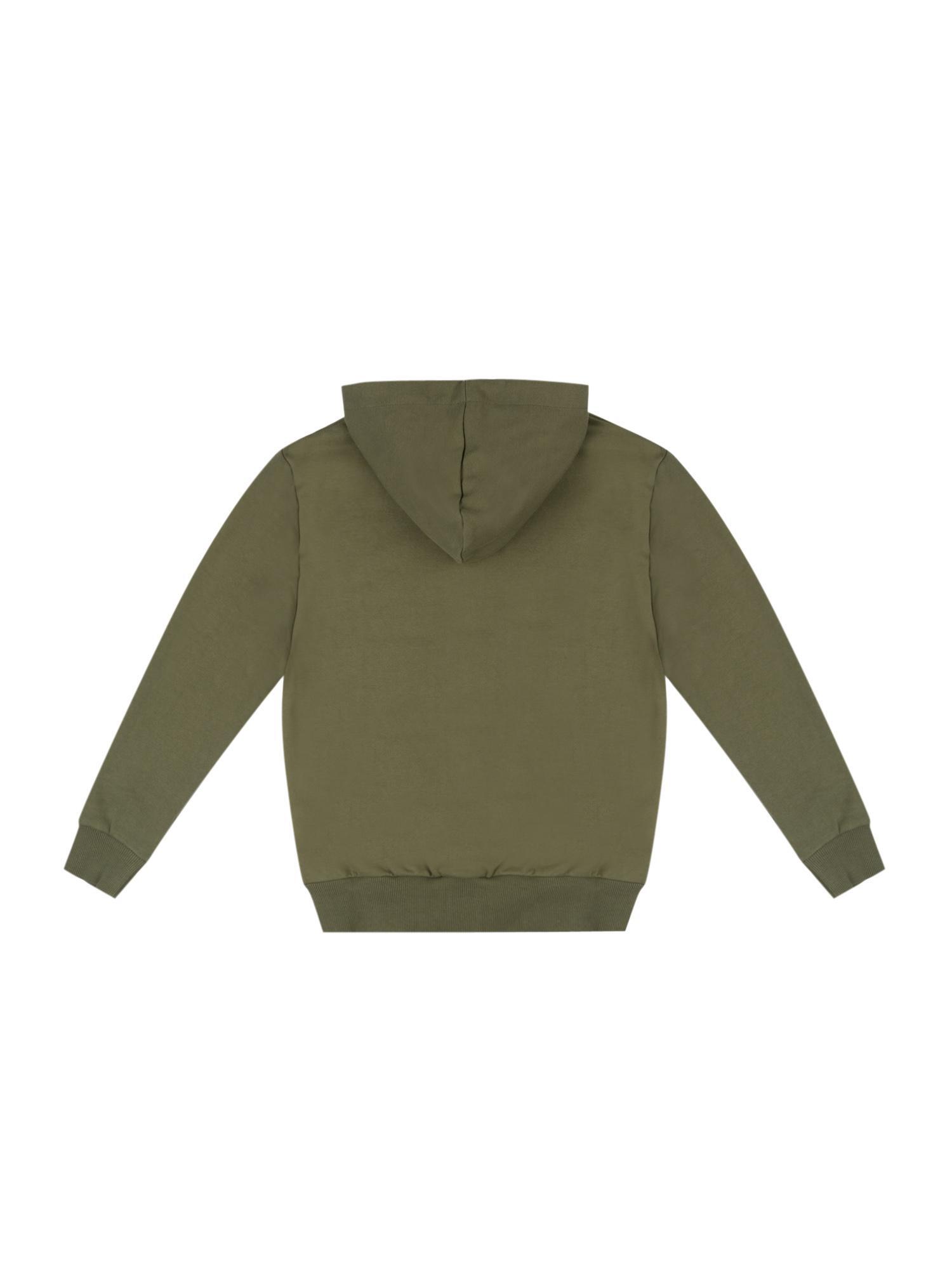 Kinder-Wintersweatshirt „Basic“ mit Kapuze und Reißverschluss 6/7