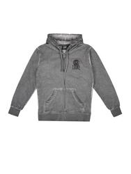 Sweat d'hiver enfant "Washed" avec capuche et zip