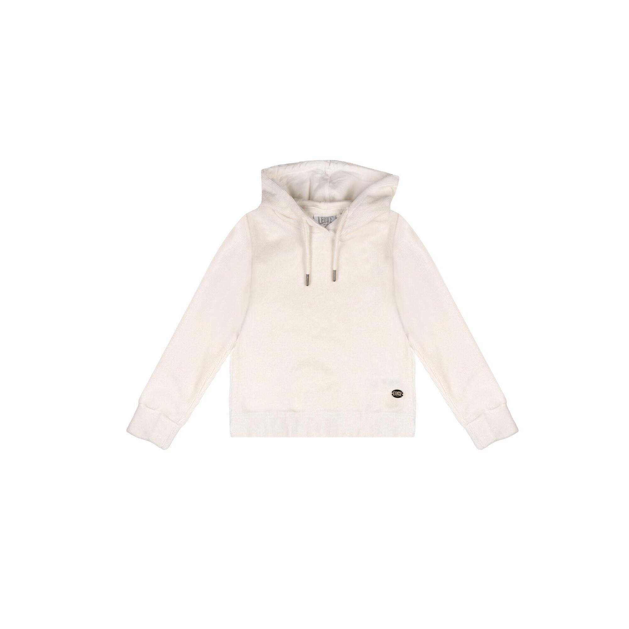 Leone 1947 Apparel - Sweat À Enfiler Hiver Fille À Capuche "love" - Sweat-shirt - Blanc - 10 À 12 Ans - Decathlon