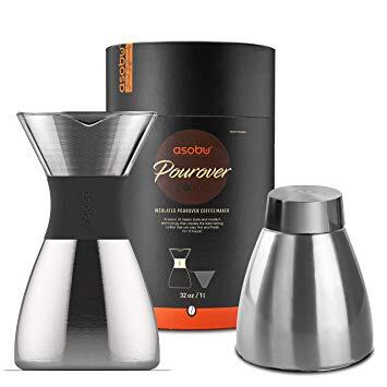 Asobu Pour Over – stylový a přenosný kávovar pro dokonalou filtrovanou kávu