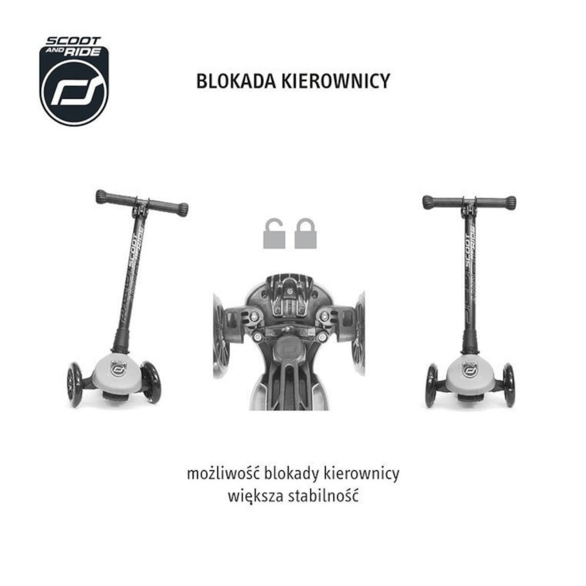 Scooter Mini Scooter  Highwaykick 3 LED  Kiwi 3/7