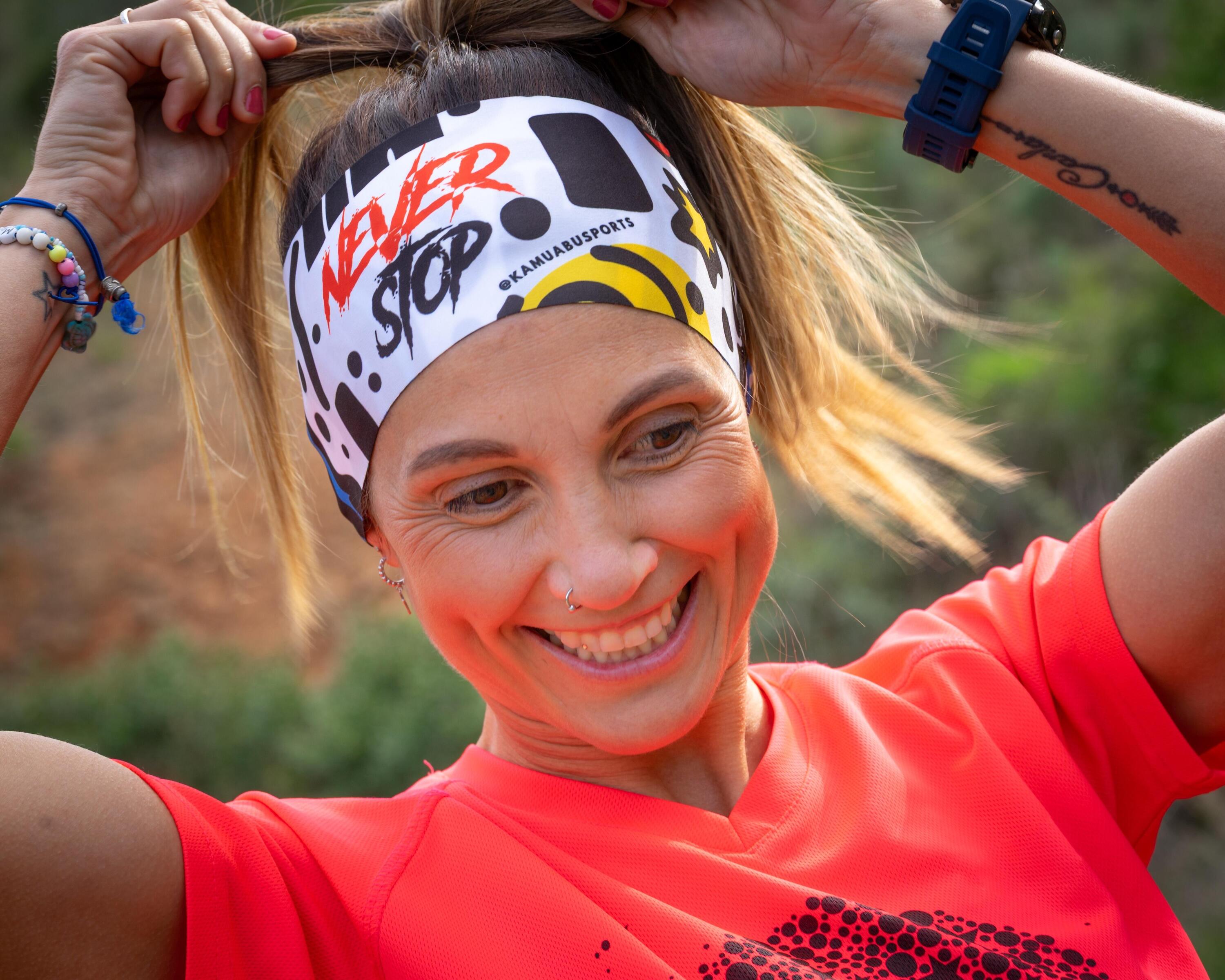 HEAD BAND RUNNING Elite NEVER STOP - Sem Costuras 6/7