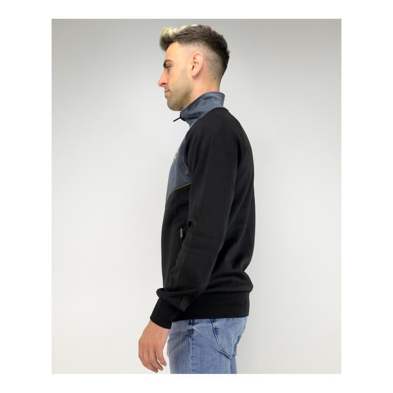 Chaqueta FC Barcelona Adulto Plus Gold Negra 3/6