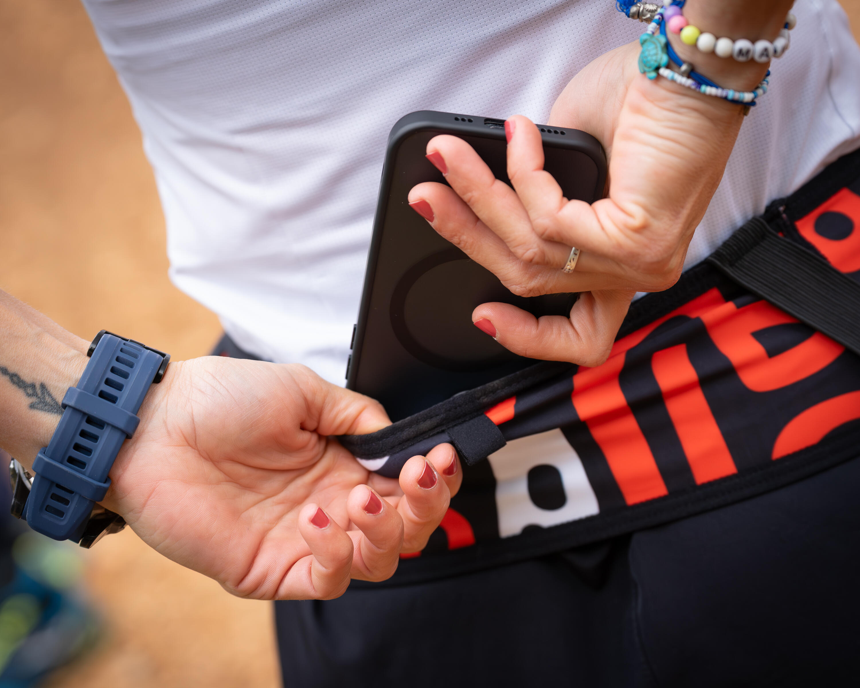 CINTURÓN RUNNING RUN STRONG - BELT TRAIL - Ultraligero y Reversible 2/8