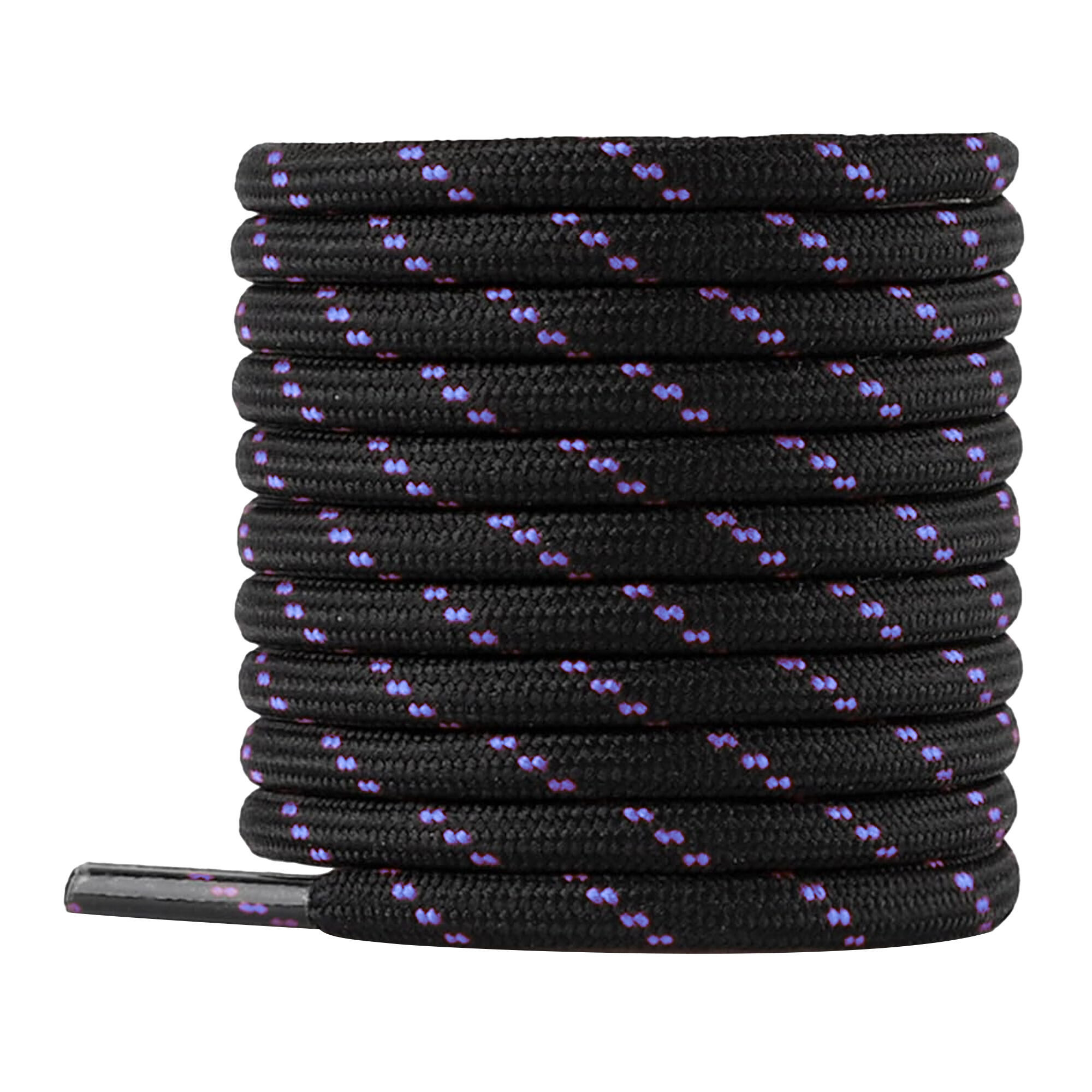 Great Outdoors Unisex Patterned Replacement Shoe/Boot Laces (Black/Pluto) 4/5