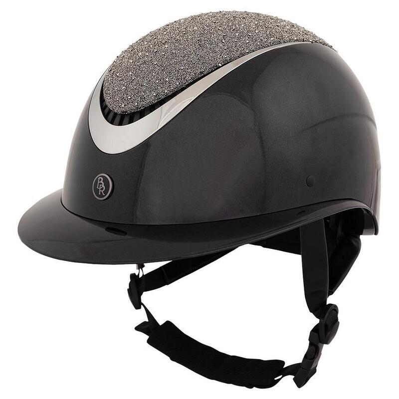 Casque d'équitation BR Thèta Glamour Glossy