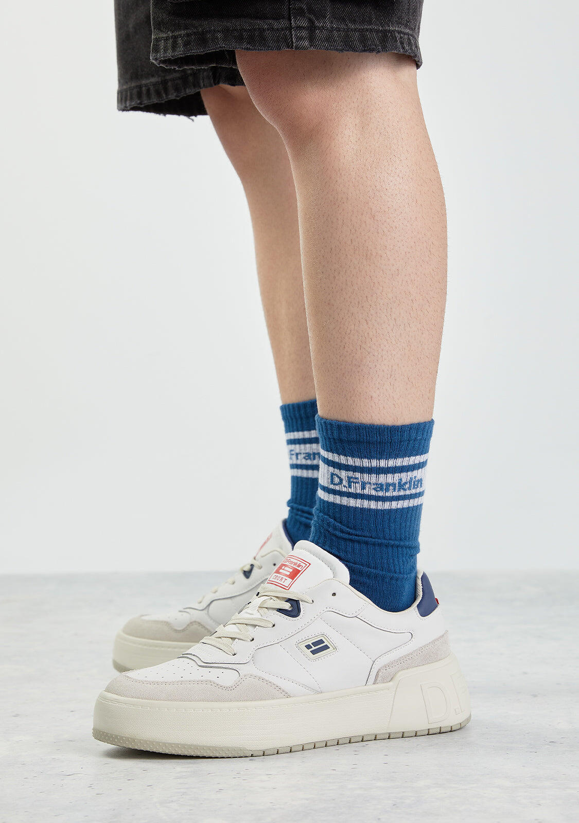 Calzini D. Franklin DF 3 Stripes Socks 4/4