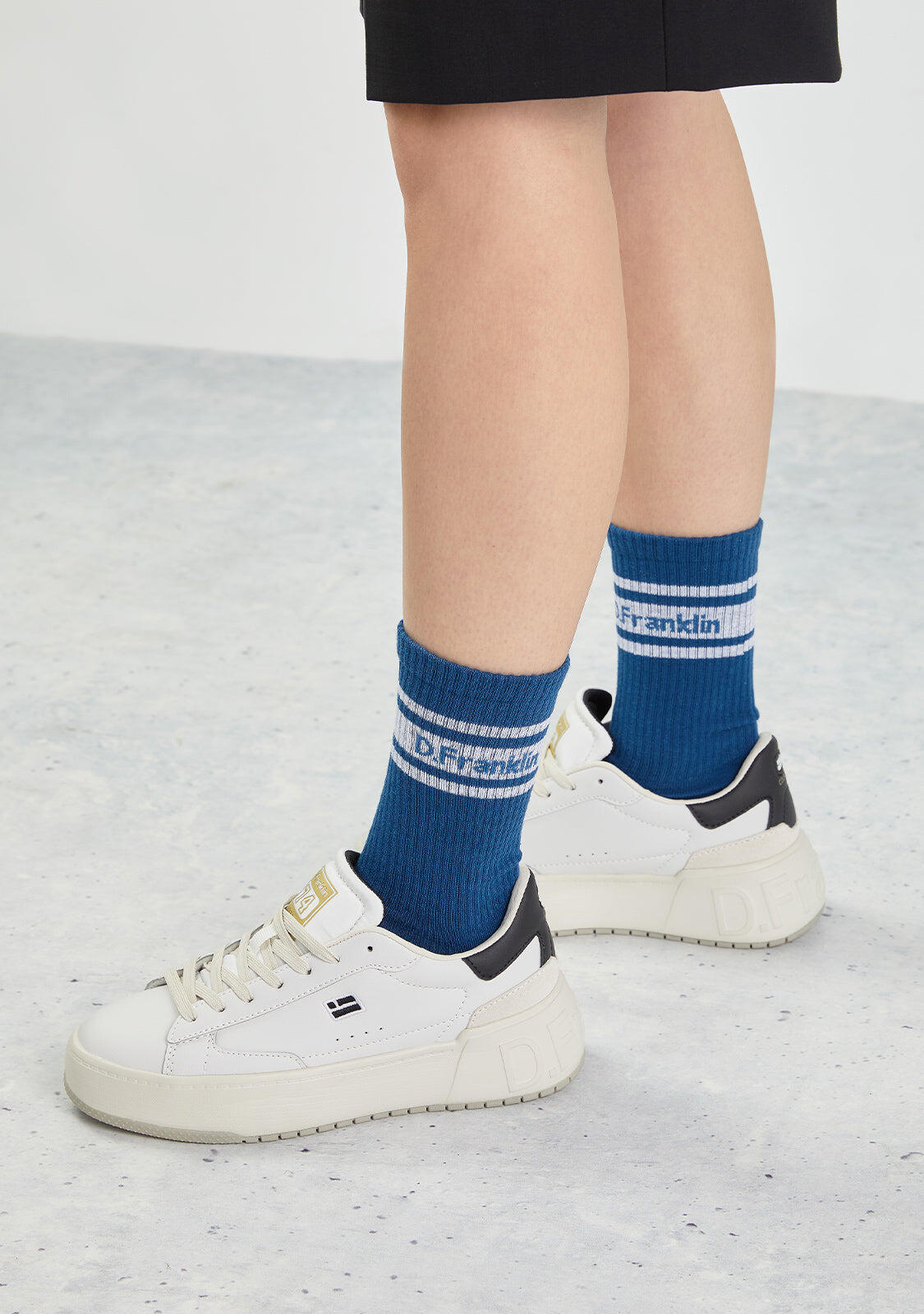 Calzini D. Franklin DF 3 Stripes Socks 3/4