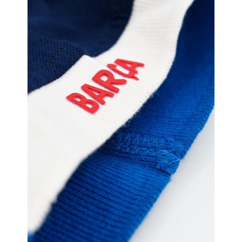 Tricou minimalist Barça cu guler - S