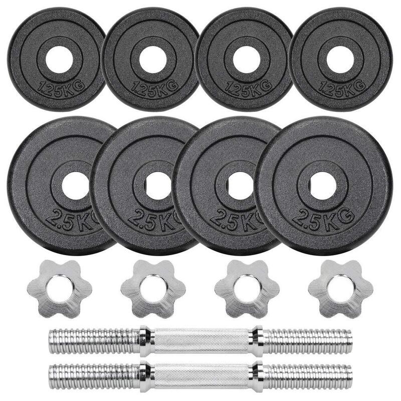 SET HALTERES 20KG
