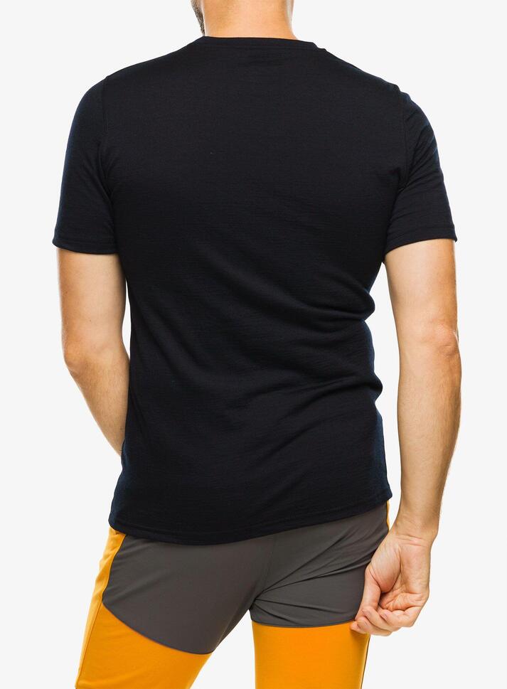 Koszulka termoaktywna męska Odlo Merino 200 BL Top Crew Neck SS