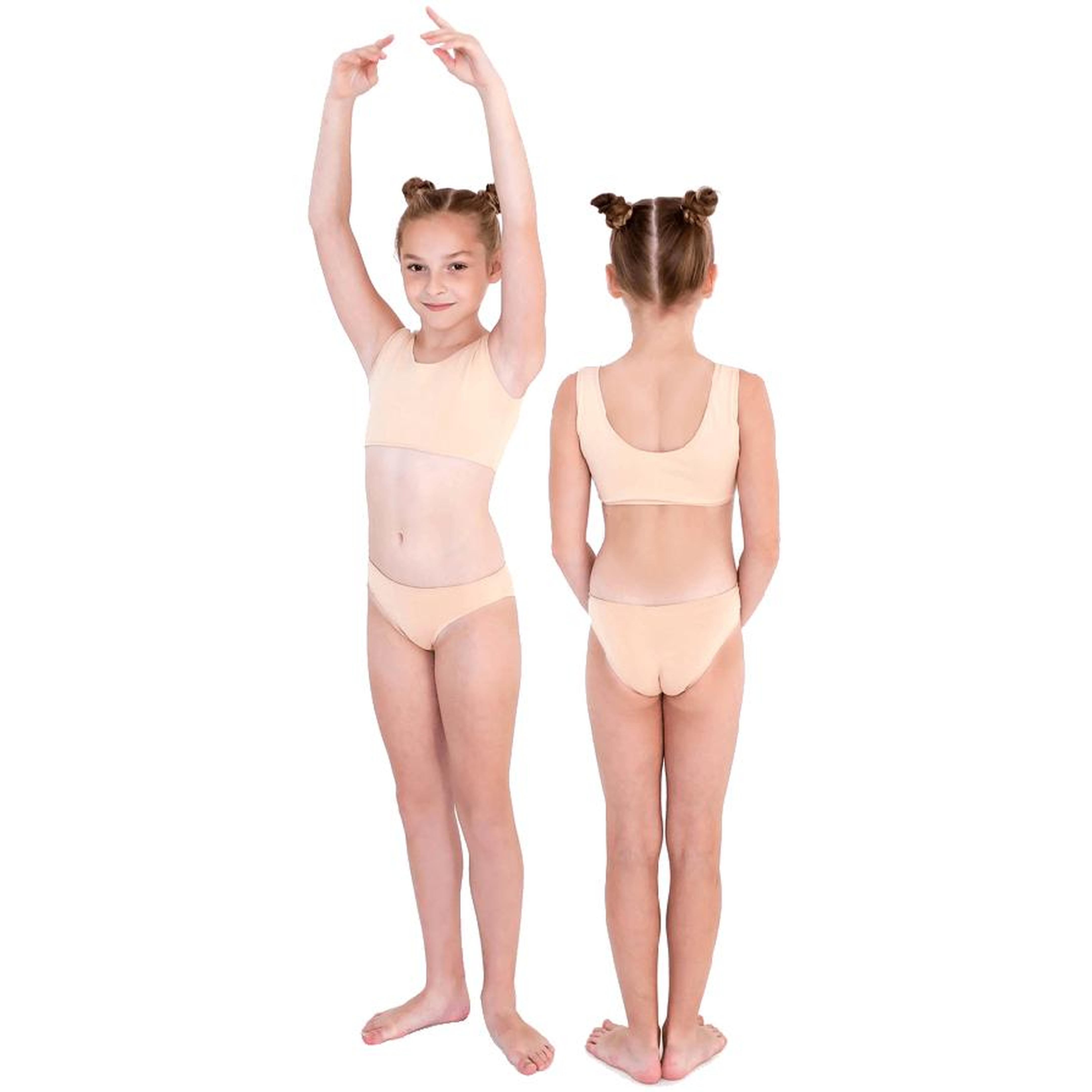 Indigo Sports - Slip De Gymnastique Invisible Sans Couture Indigo Beige - Culotte - Beige - 32 3xs - Decathlon