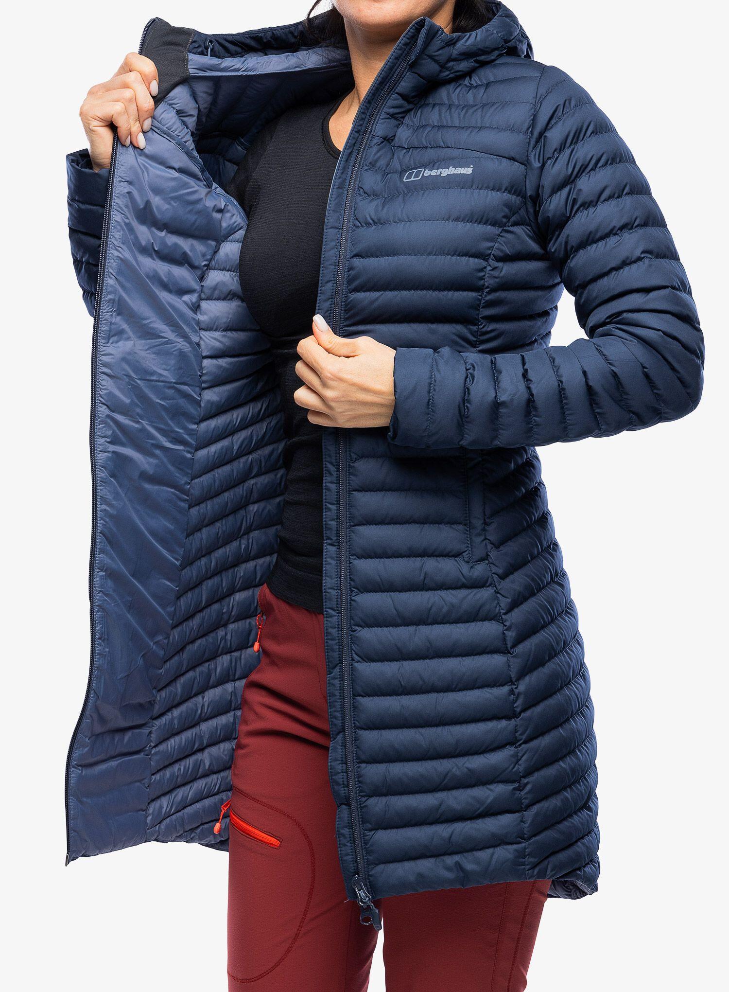 Płaszcz damski Berghaus Nula Micro Long Jacket 6/7