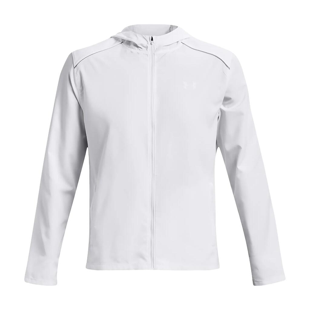 Mens Storm Hooded Jacket (White)
