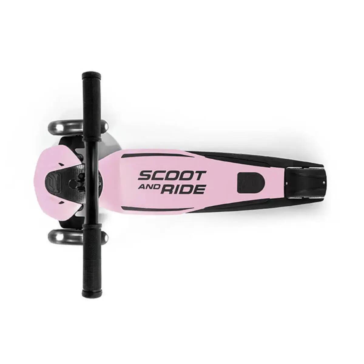 Scooter Highwaykick 5 LED rosa. Patine e ande. 3/3