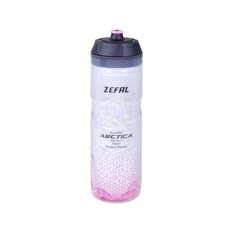 Zefal - Gourde Velo Isotherme Arctica Zefal - 750 Ml - Bidon - Gris|rose - 750 Ml - Decathlon
