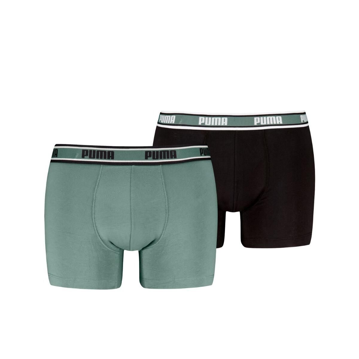 Boxers lot de 6 Sauge / Noir 4/7