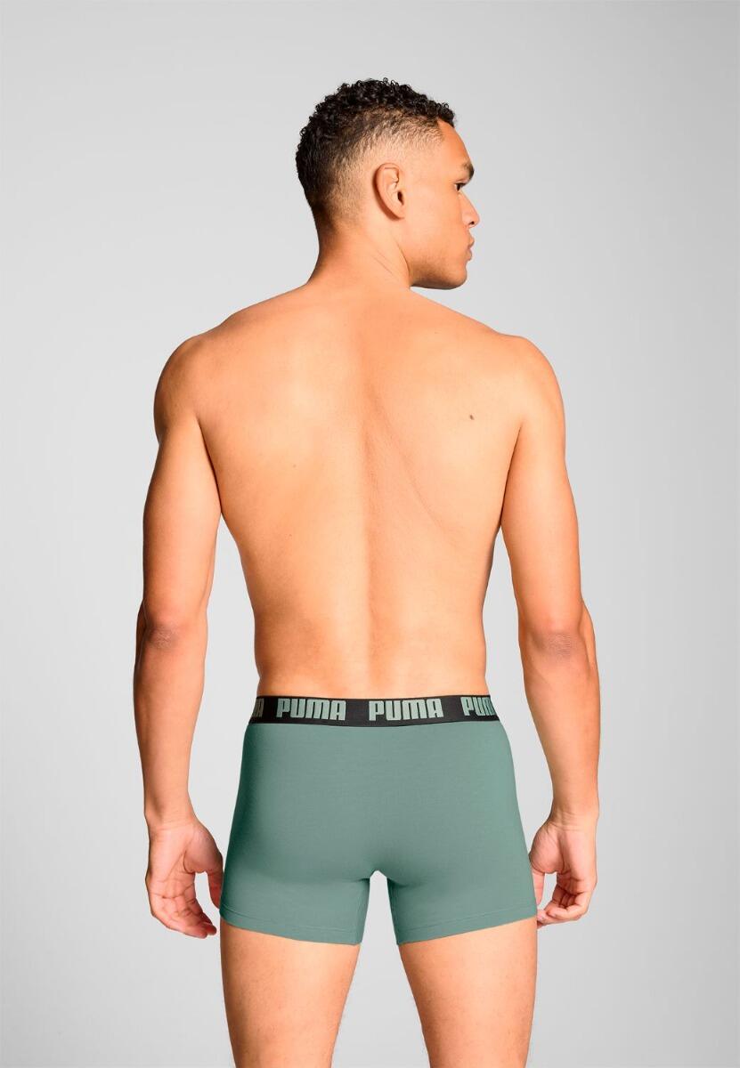 Boxers lot de 6 Sauge / Noir 7/7