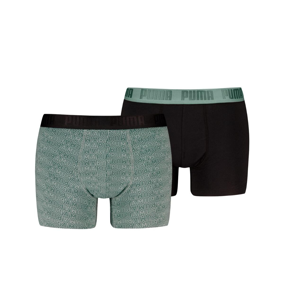 Boxers lot de 6 Sauge / Noir 3/7