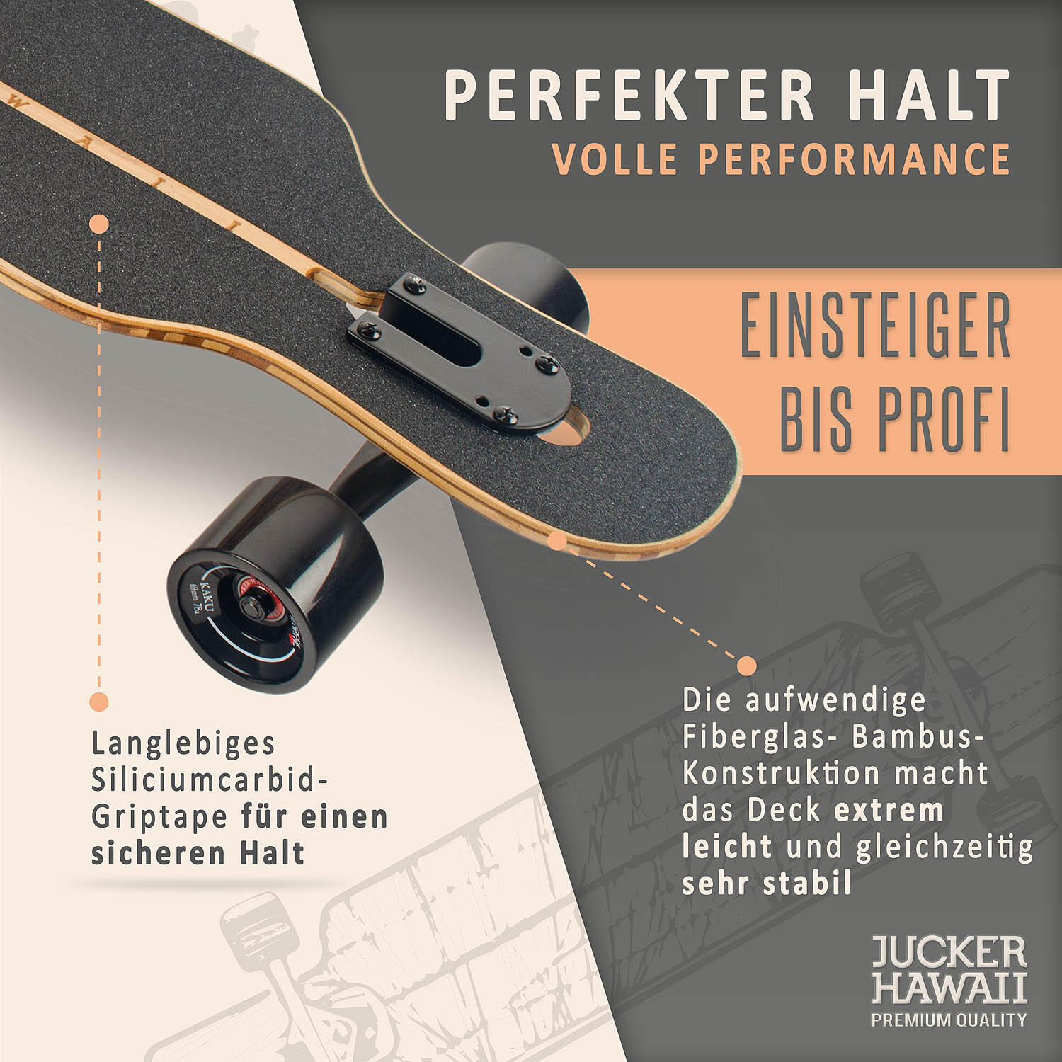 Longboard Hoku V2 - Flex 2 3/7