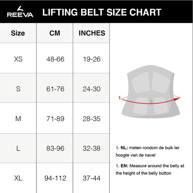 Ceinture de force - Cuir de buffle - Ceinture de musculation - Noir 5/5