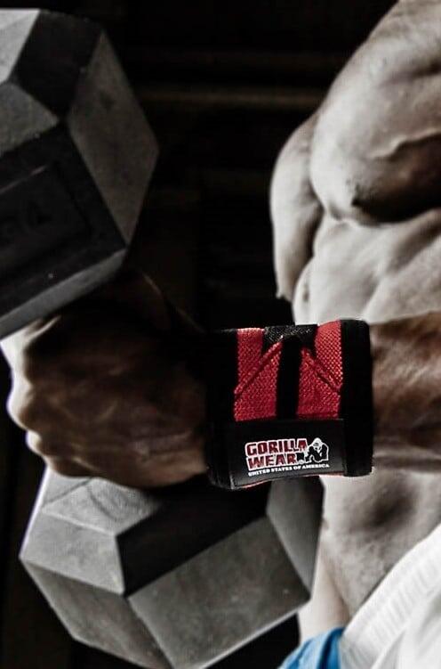 Wrist Wraps PRO - Schwarz/Weiß 5/7