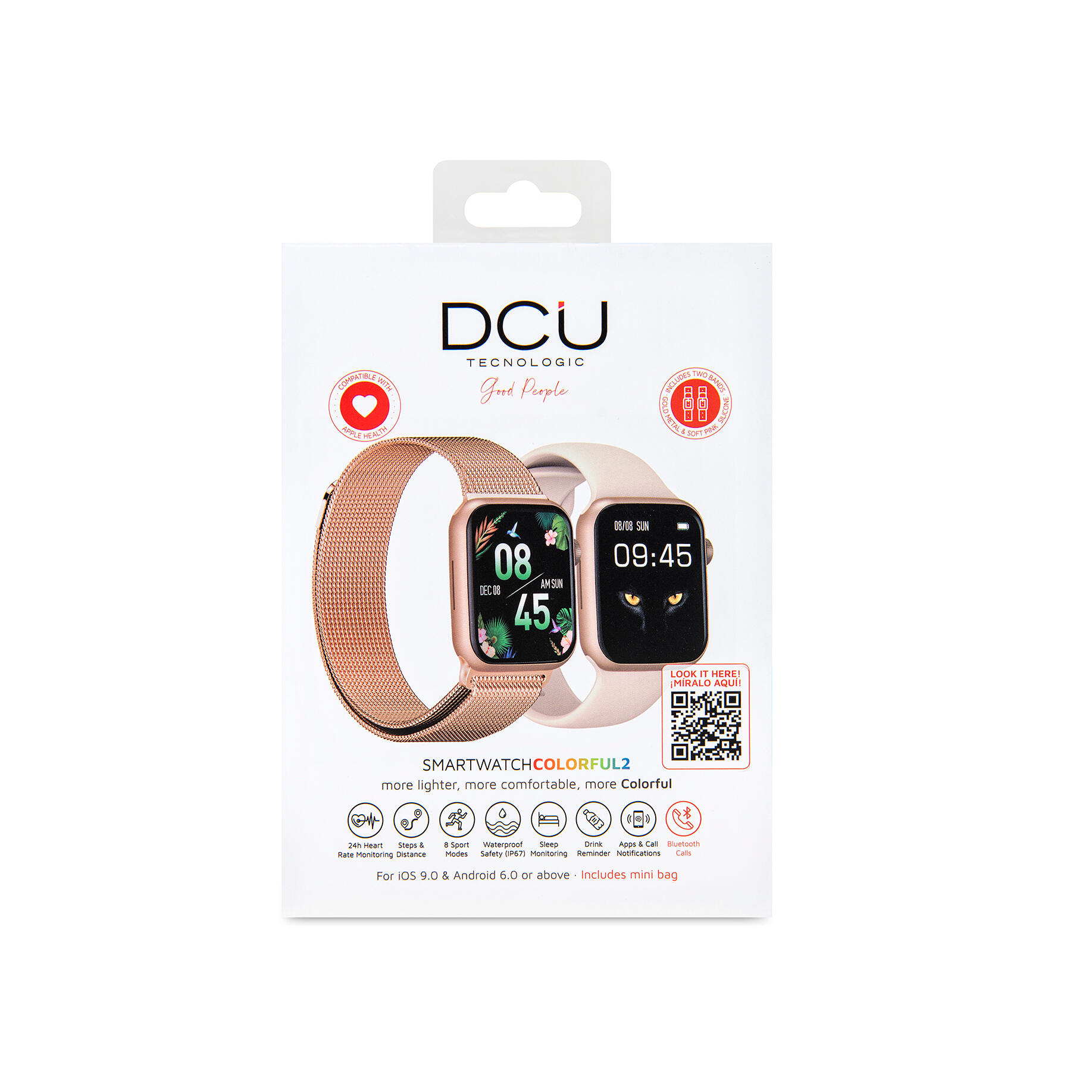 Smartwatch DCU COLORFUL 2 Siliconen 3/5