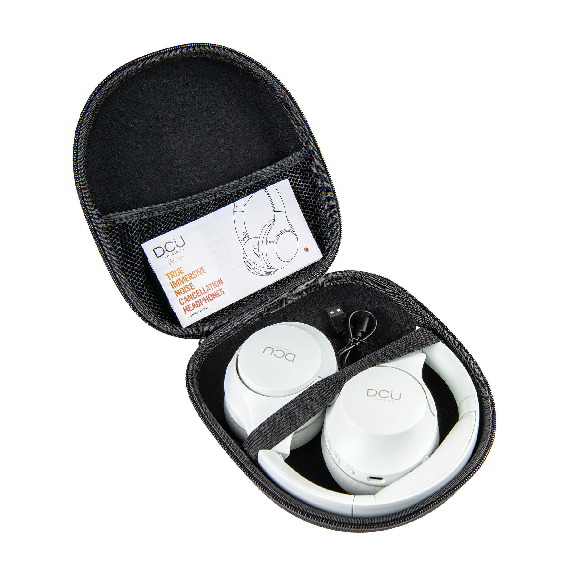 Bluetooth hoofdtelefoon DCU TRUE IMMERSIVE ANC Bluetooth 3/5