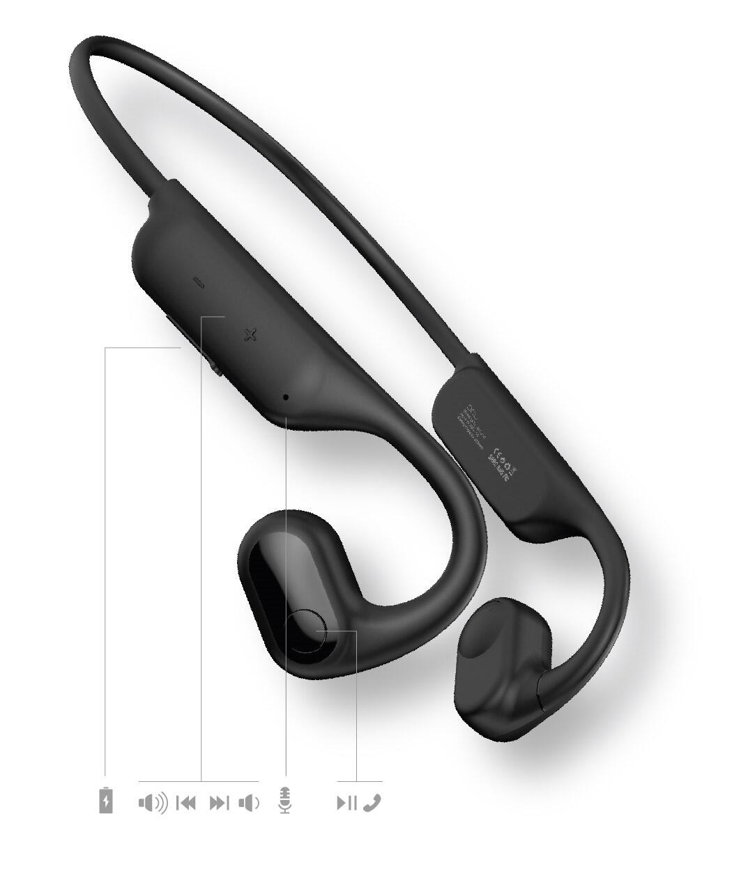 Casque DCU OPEN EAR Noir 4/6