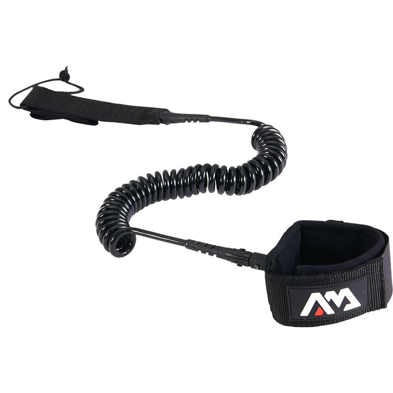 AQUA MARINA Deluxe Coiled Safety Leash for Stand Up Paddle Board