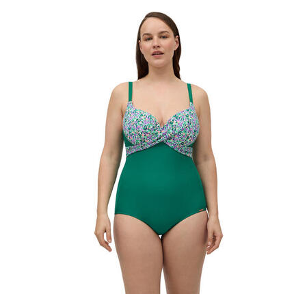 Maillot de bain shaper avec bonnet à armatures imprimé C