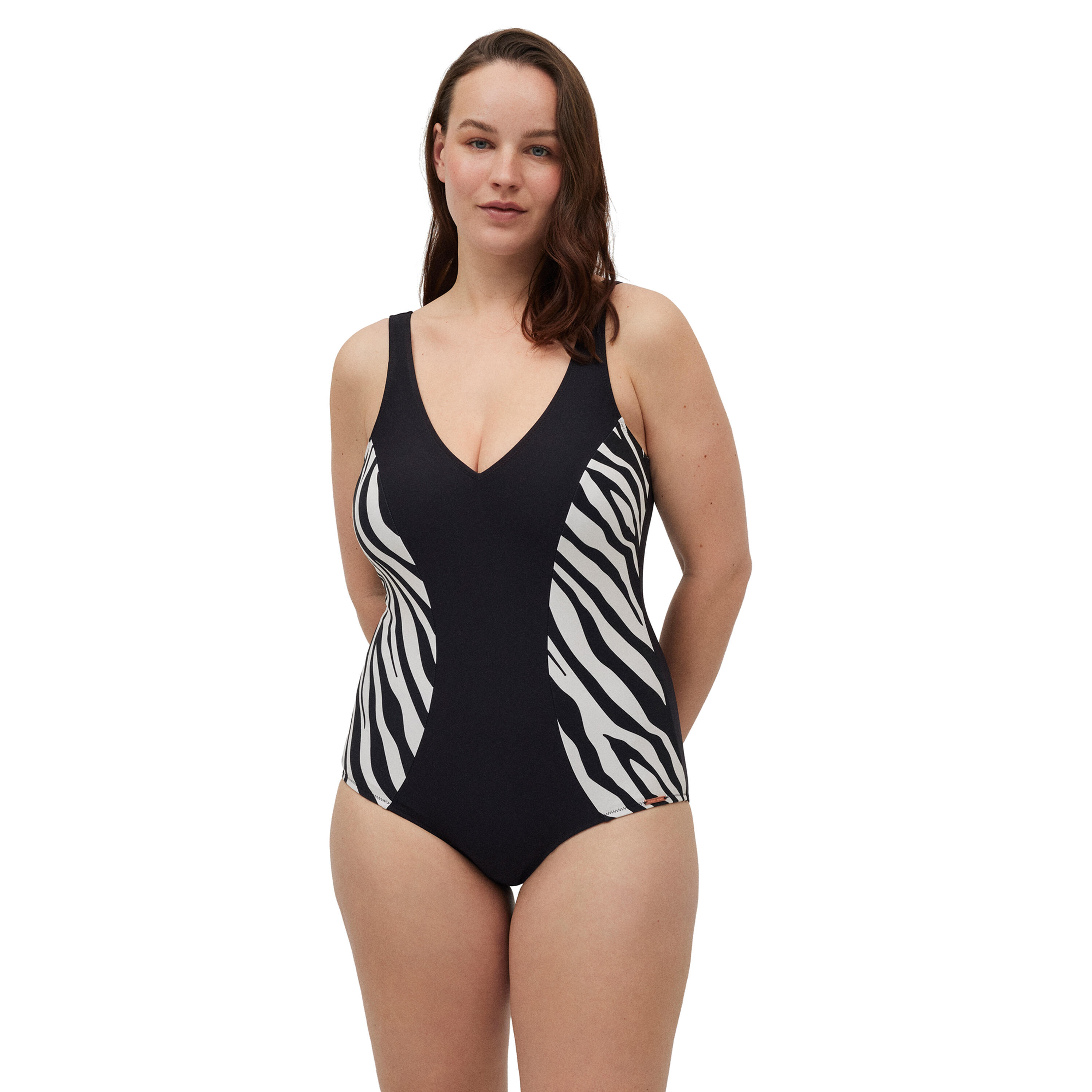 YSABEL MORA Bañador moldeador animal print copa C