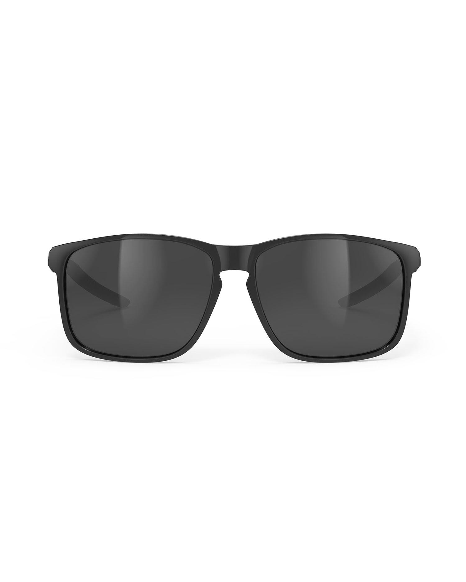 Okulary Rudy Project OVERLAP BLACK GLOSS - Smoke Black 2/3