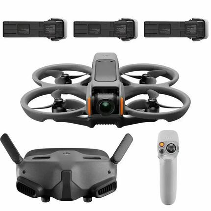Pack Fly More Avata 2 - 3 Batteries, Drone FPV avec Caméra 4K