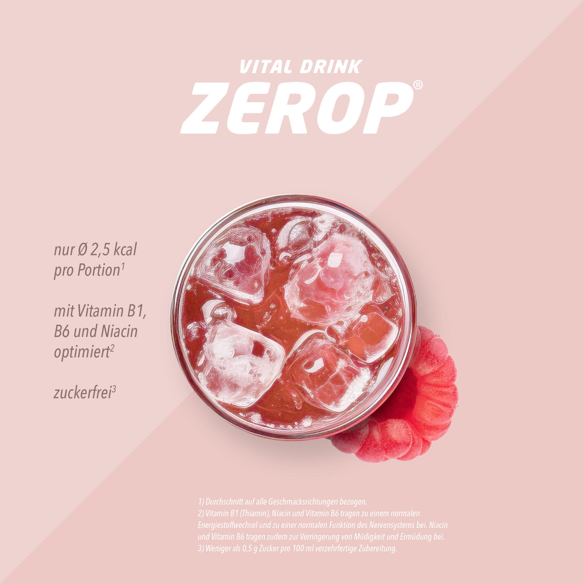 Best Body Nutrition Vital Drink Zerop (1000ml) Raspberry - Intra 3/3