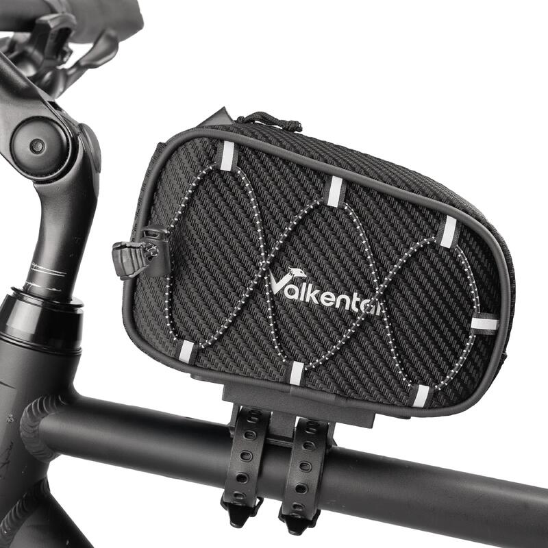Sacoche de cadre pour velo Sacoche velo impermeable avec protection pluie 1,8L