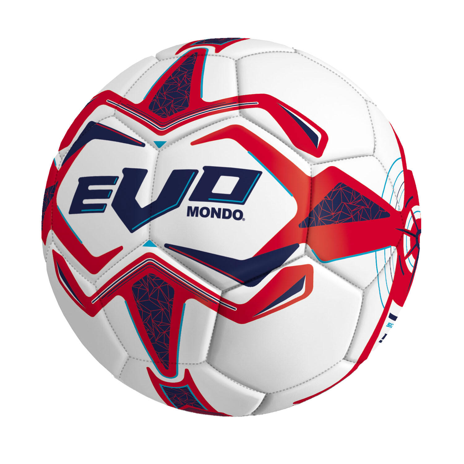 Mondo Evo Voetbal – 21,5 cm voor binnen en buiten 2/4