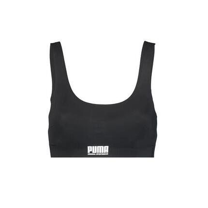 Puma Dames Sporty Padded Top Zwart