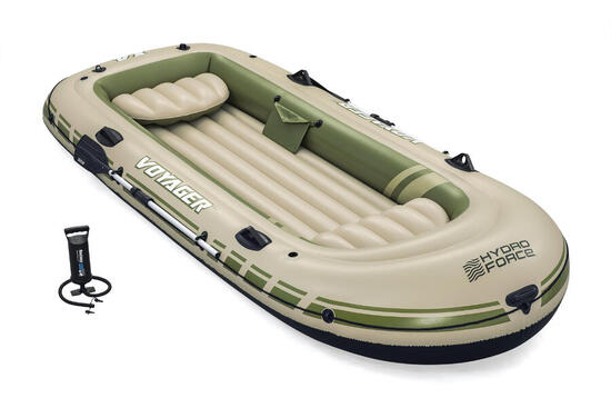 Set gommone a quattro posti Hydro Force Voyager X4 350 x 145 cm