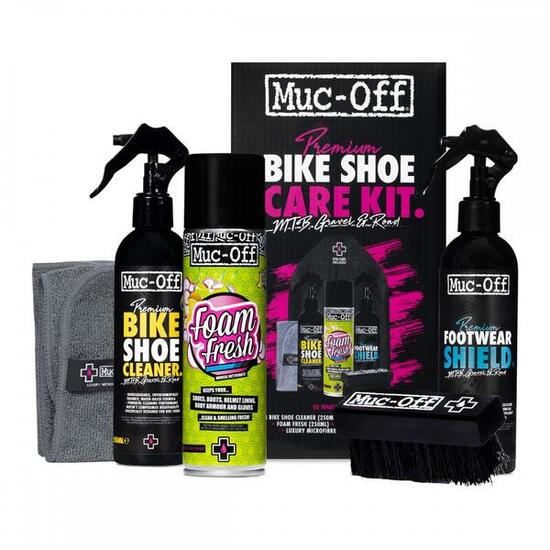 Kit Cura Scarpe Muc-Off Premium per Bicicletta