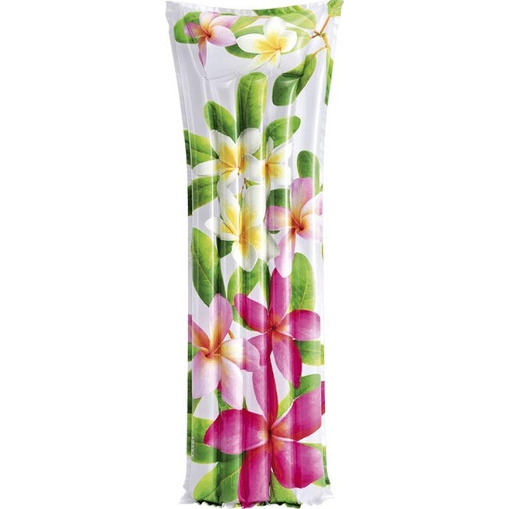 BESTWAY Matrace Intex květinovými vzory 183 x 69 cm