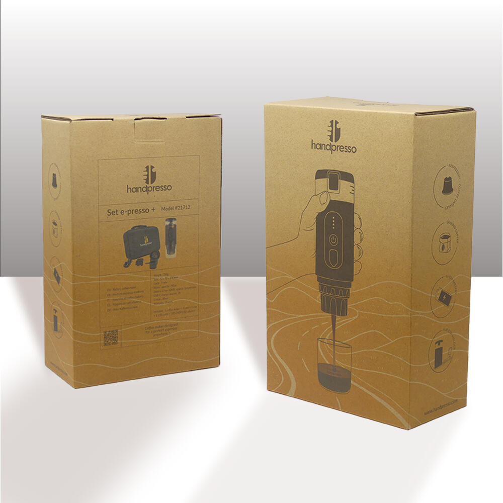 Coffret machine à café portable Handpresso E-Presso+ 90ml  - Cafetière de voyage 7/8