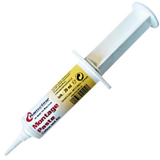 Hanseline Montagepaste Carbon, Spritze 20ml