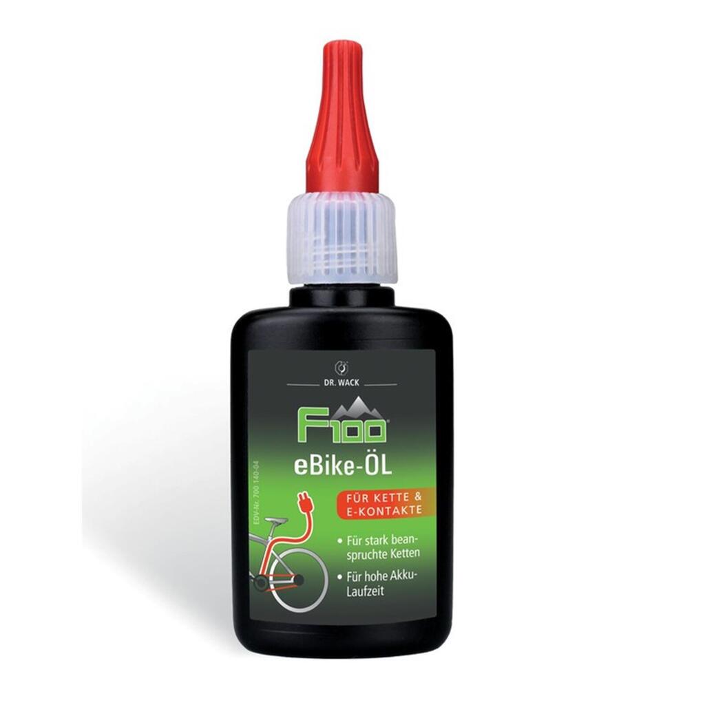 eBike Oil F100 50 ml - black lubricant, high adhesion
